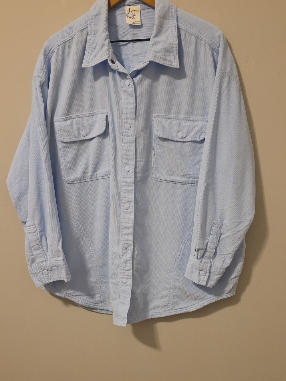 OFFLINE by Aerie Oversized Corduroy Shacket